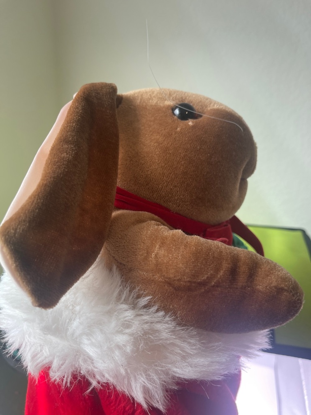 Vintage Christmas Velveteen Rabbit - Picture 15 of 17